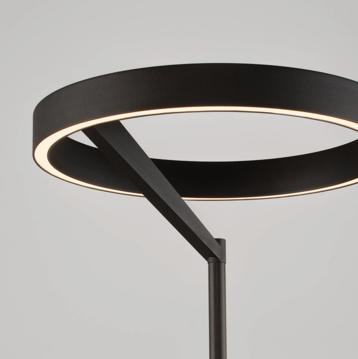NL ADALIS Sandy Black Dimmable Floor Light - ID 14975