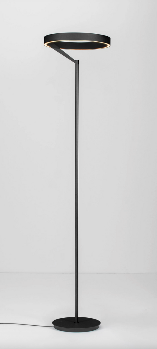 NL ADALIS Sandy Black Dimmable Floor Light - ID 14975