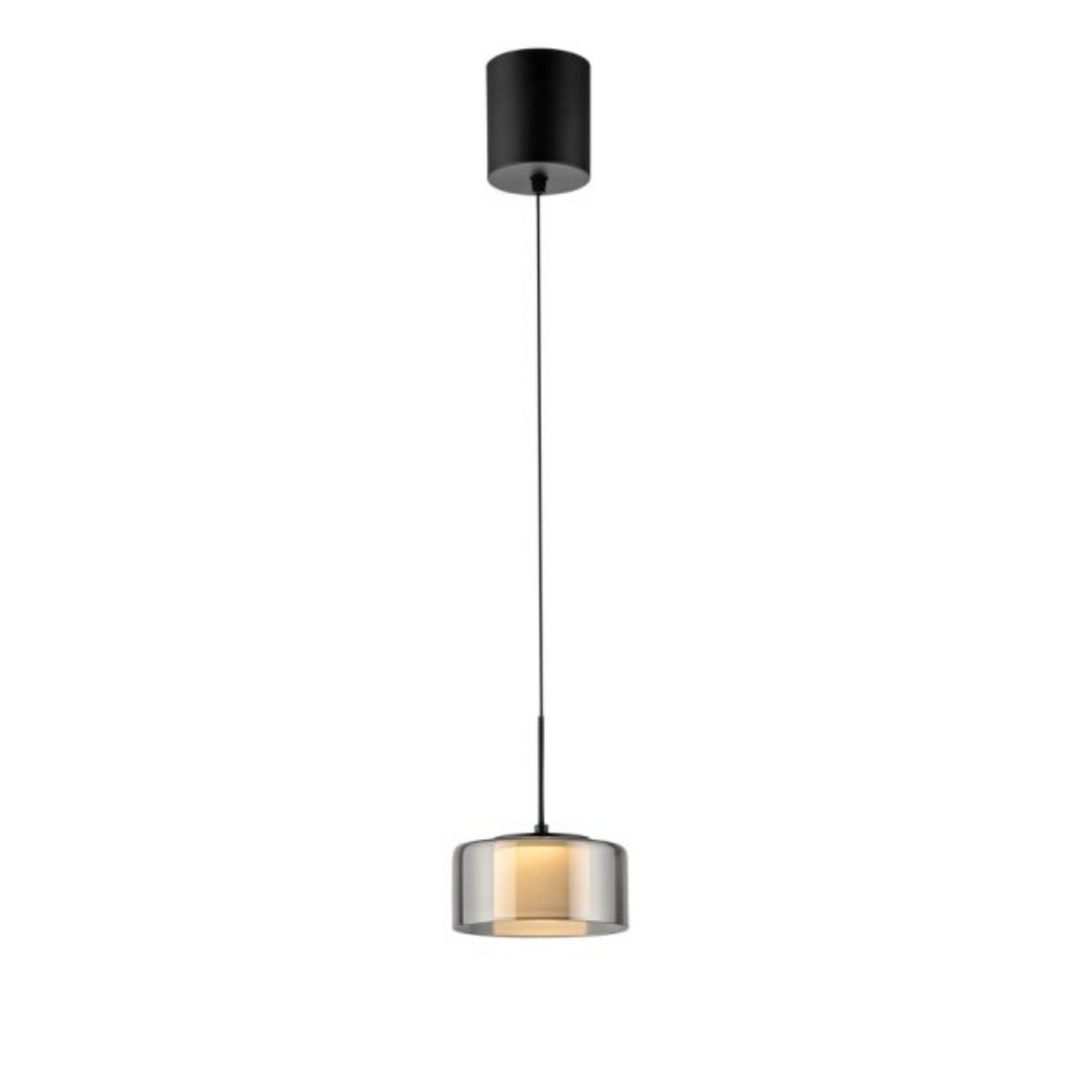 RALI Black and Smoked LED Single Pendant - ID 14985