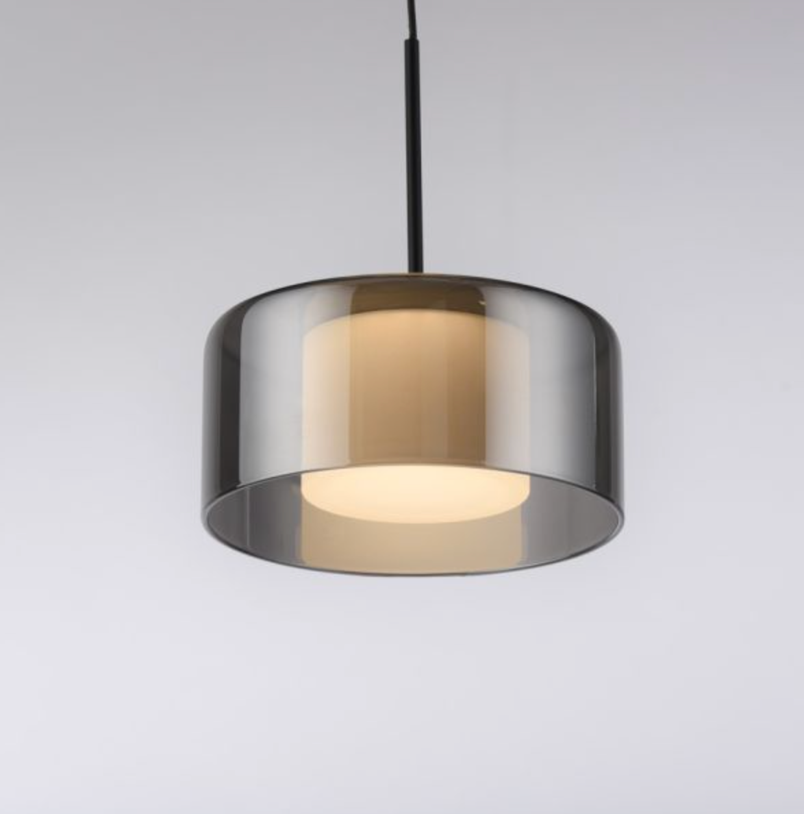 RALI Black and Smoked LED Single Pendant - ID 14985