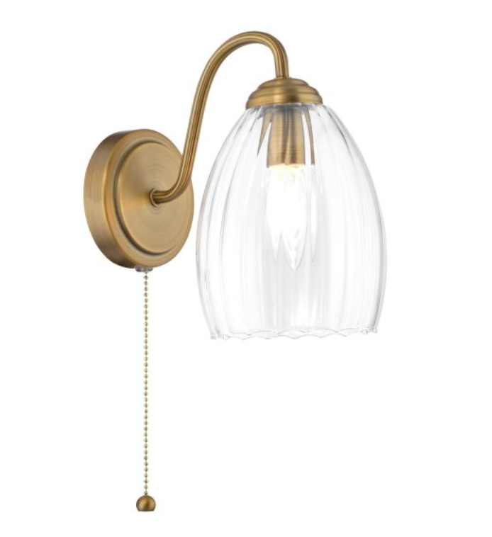 Rolo Elegant Antique Bronze Wall Light - ID 14997
