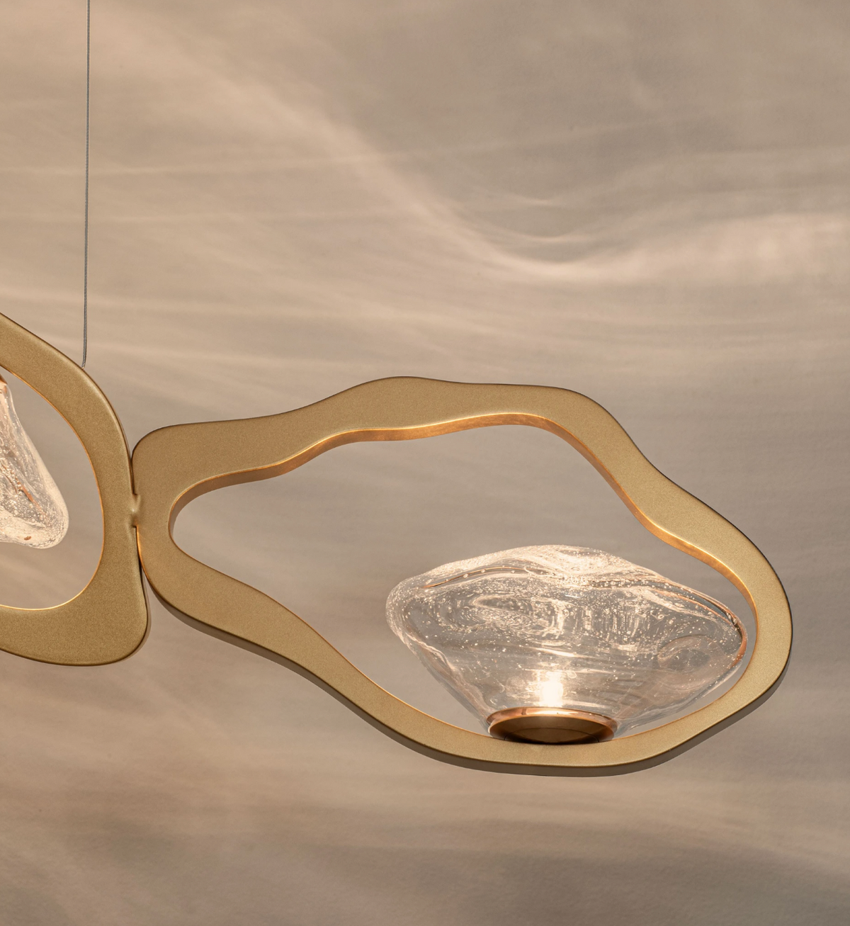 Ovell Decorative Gold Linear Pendant - ID 15066