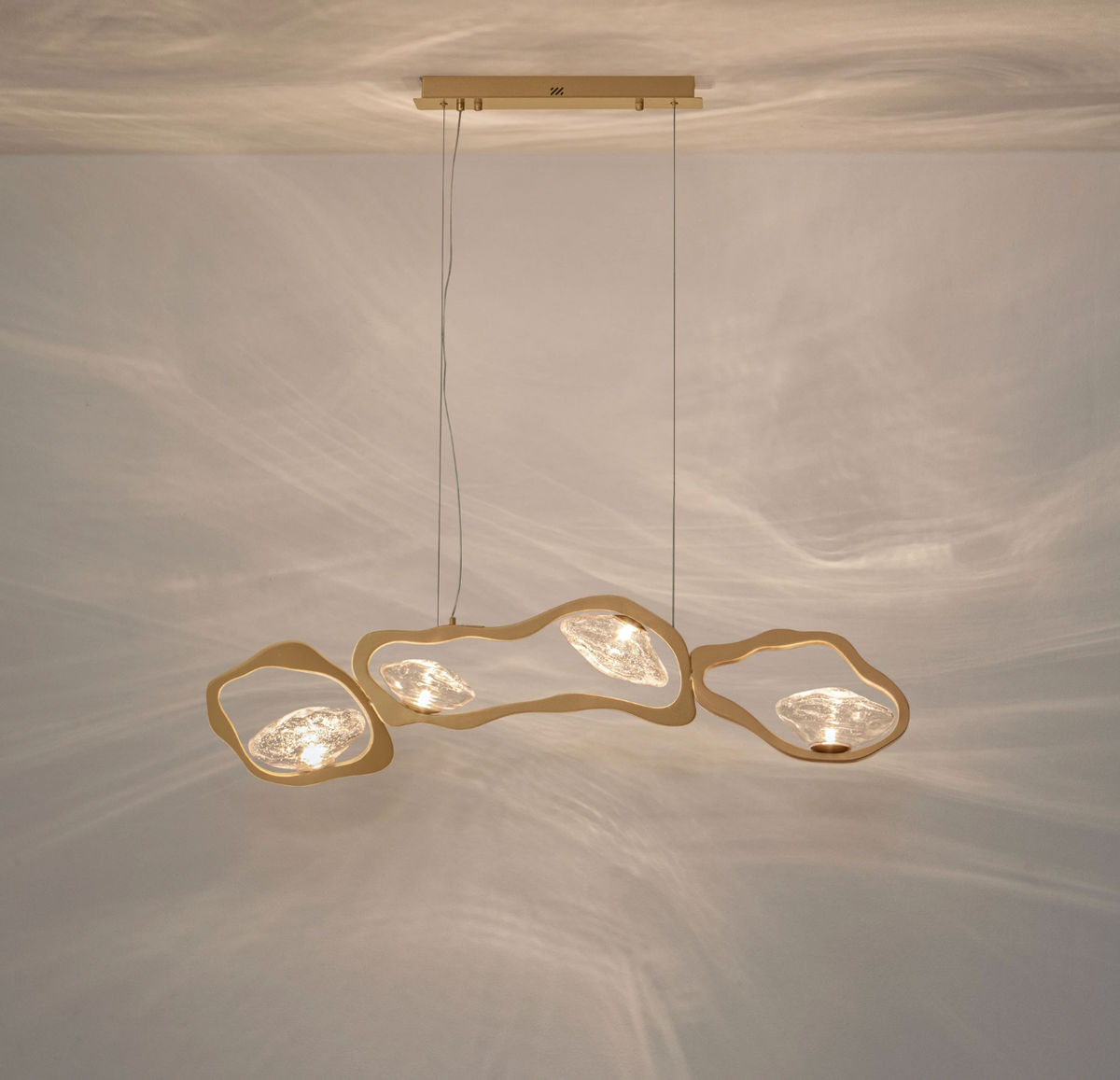 Ovell Decorative Gold Linear Pendant - ID 15066