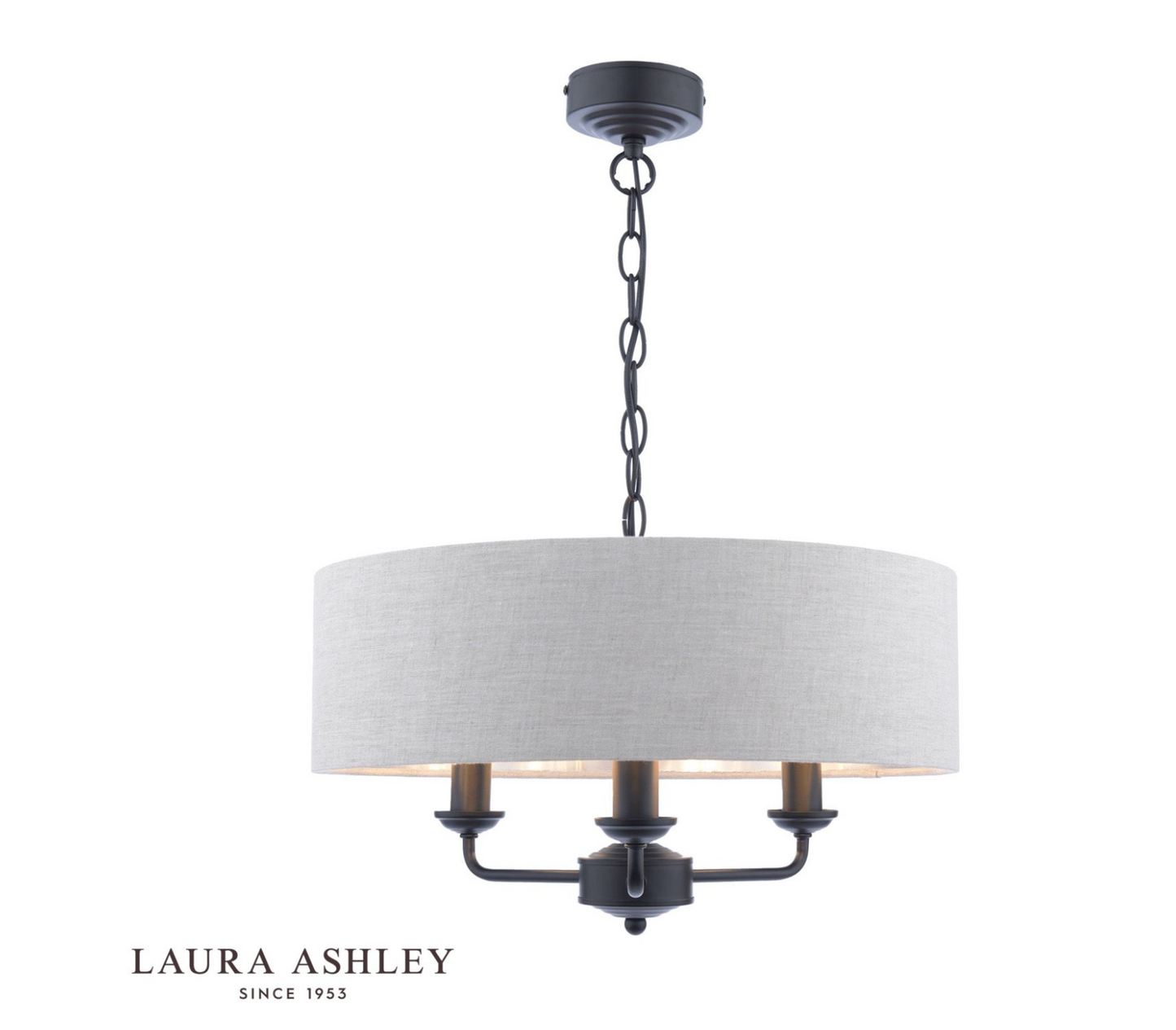 Laura Ashley Sorrento 3 Light - COLOUR OPTIONS;