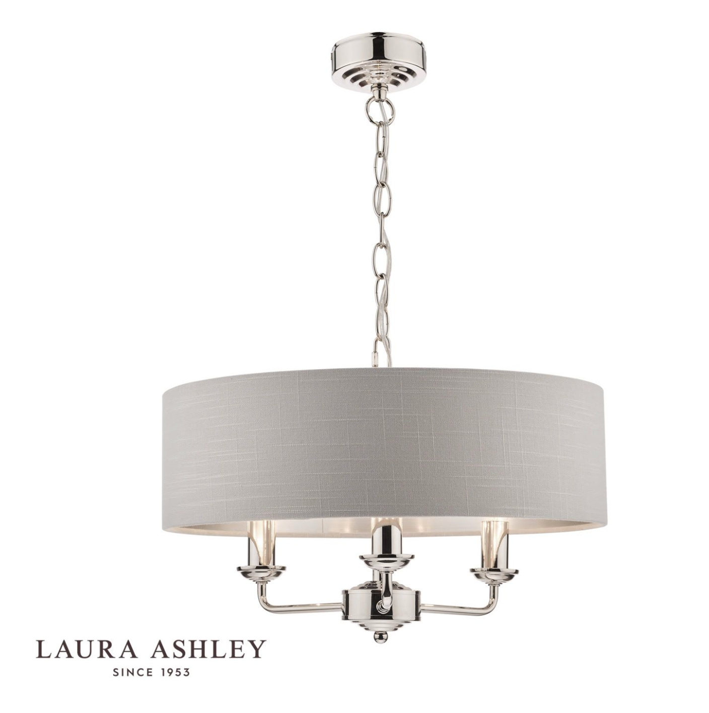 Laura Ashley Sorrento 3 Light - COLOUR OPTIONS;