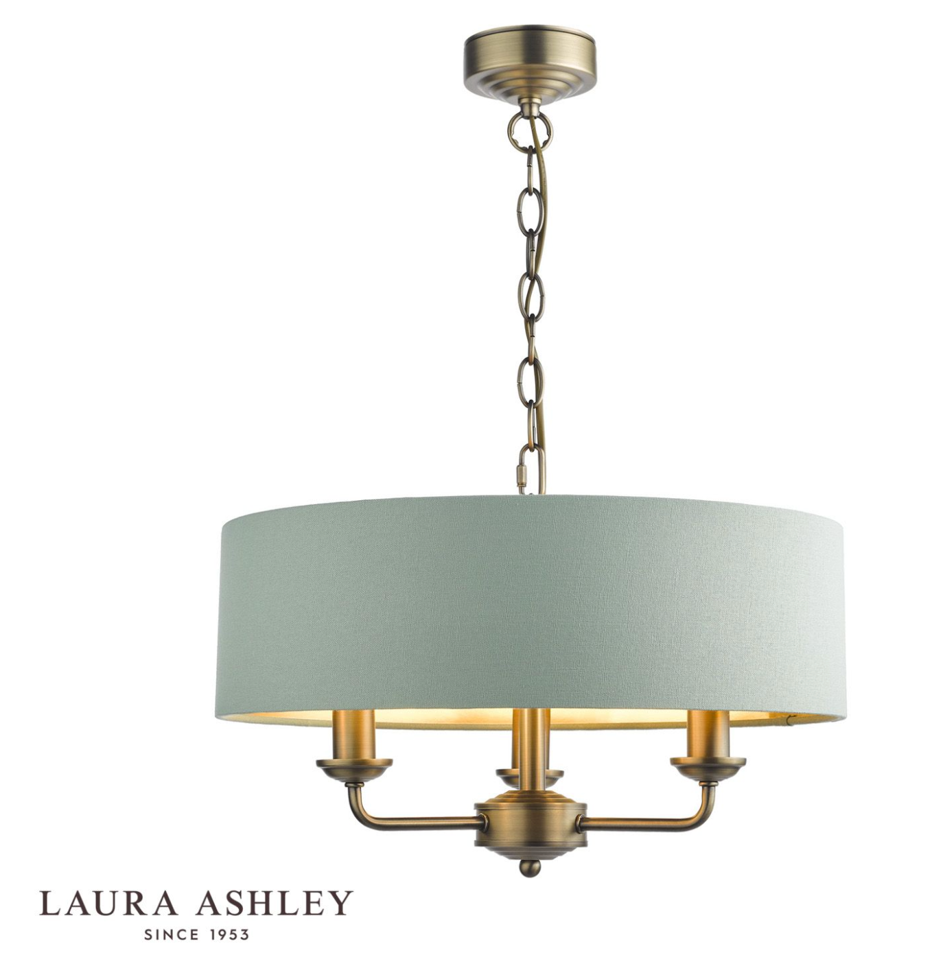 Laura Ashley Sorrento 3 Light - COLOUR OPTIONS;