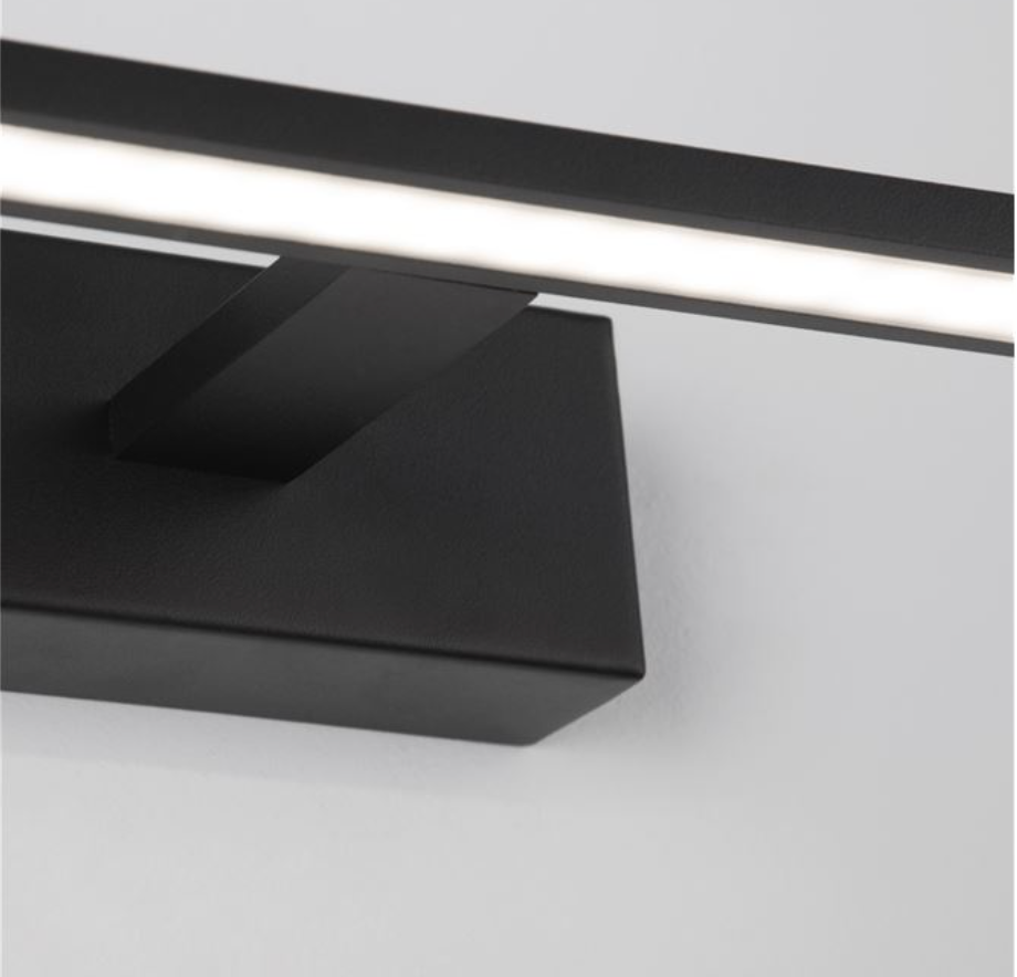 LIV 96cm Black Twin Arm LED Bathroom Wall Light - ID 10984