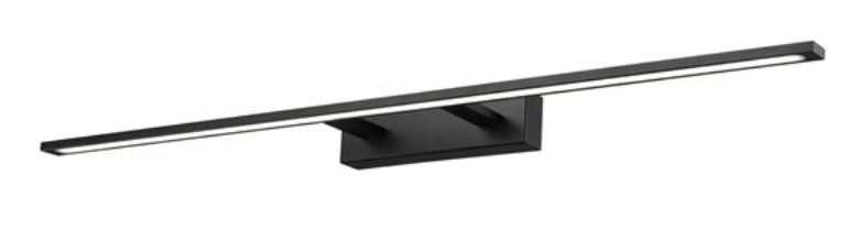 LIV 96cm Black Twin Arm LED Bathroom Wall Light - ID 10984