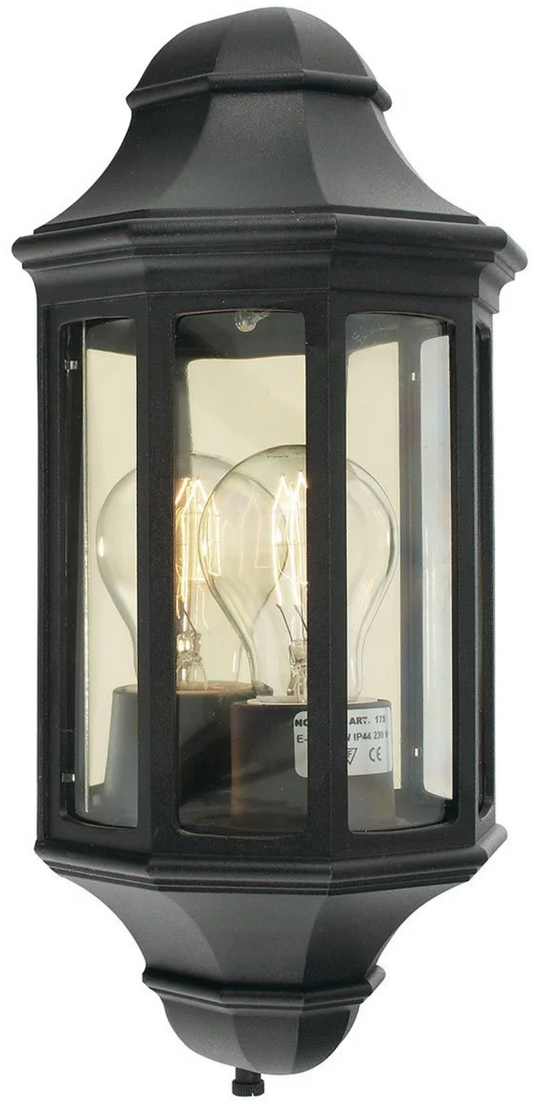 Alexandra Outdoor IP44 Mini Half Lantern - Colour Options