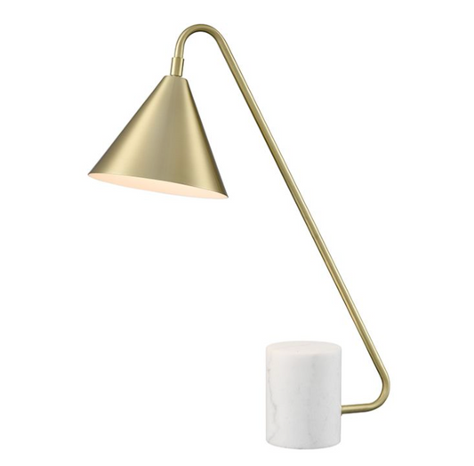 Pais Satin Brass Desk Light - ID 13707