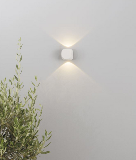 Zavi Miniature Up & Down Wall Light White - ID 13915