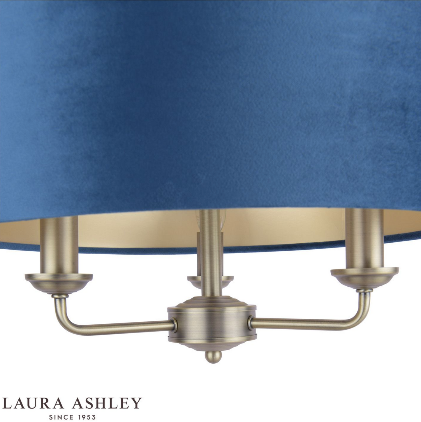 Laura Ashley Sorrento 3 Light - COLOUR OPTIONS;