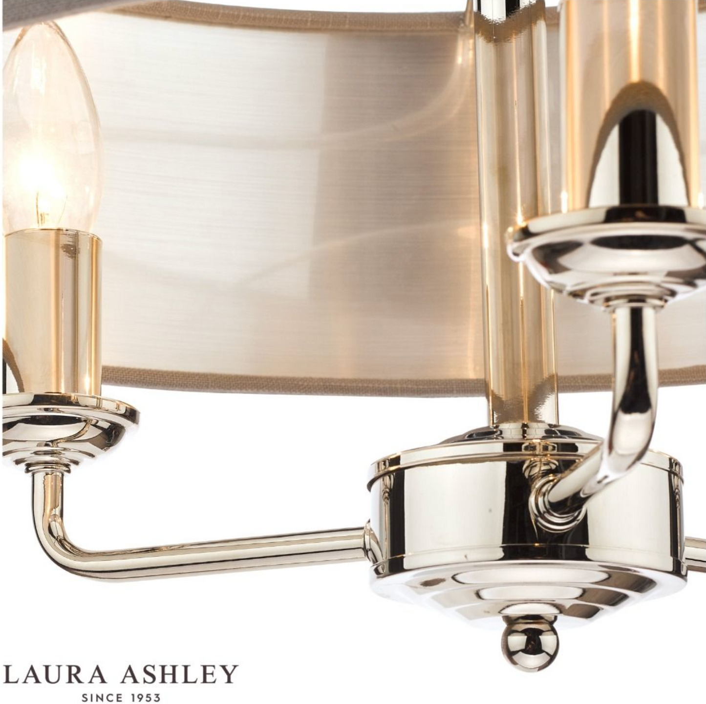 Laura Ashley Sorrento 3 Light - COLOUR OPTIONS;
