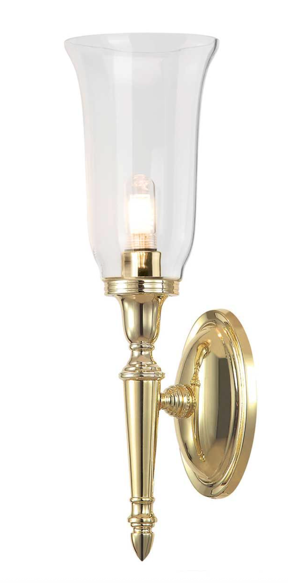Dulwich Bathroom Single Wall Light Polished Brass - ID 3219