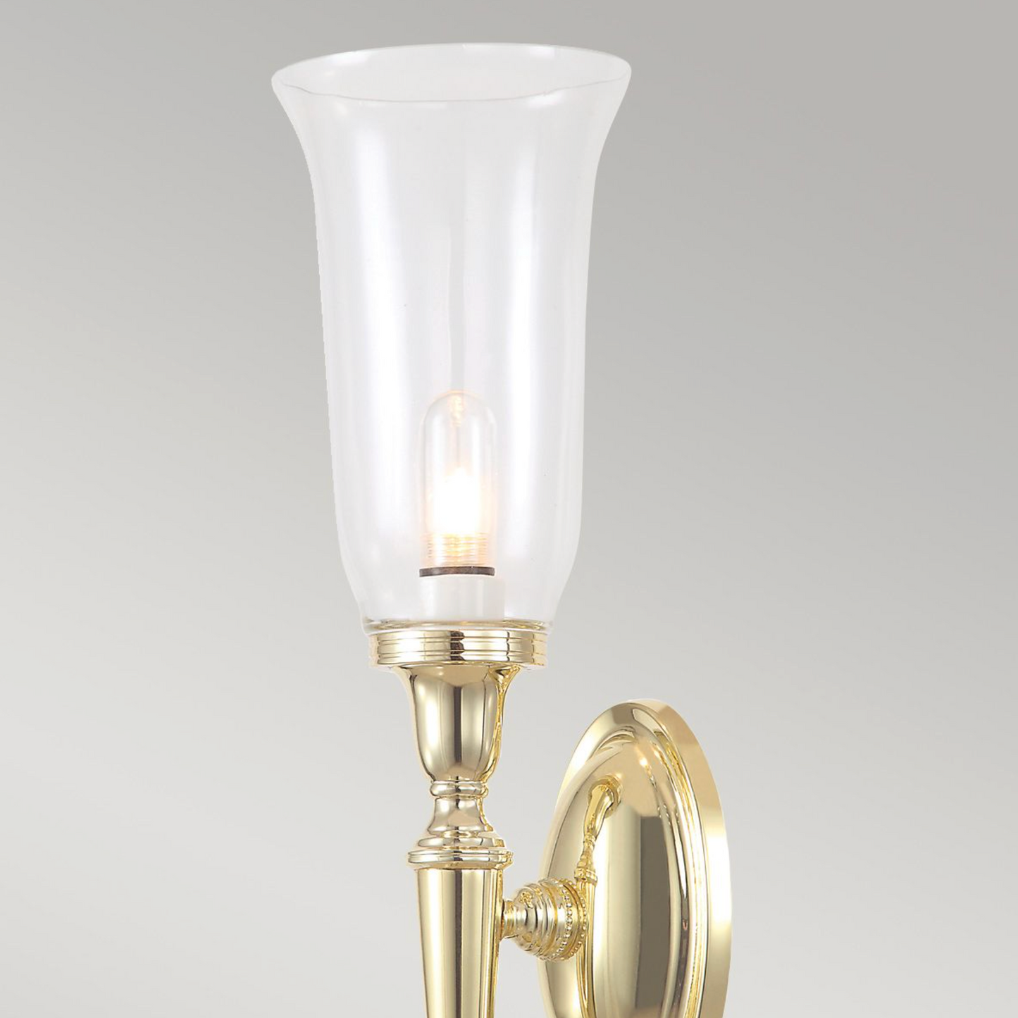 Dulwich Bathroom Single Wall Light Polished Brass - ID 3219