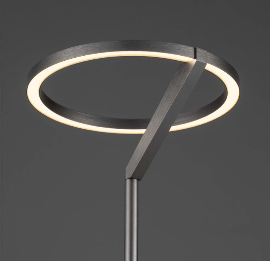 NL TILEA Brushed Nickel Touch Dimmable Table Light - ID 14521