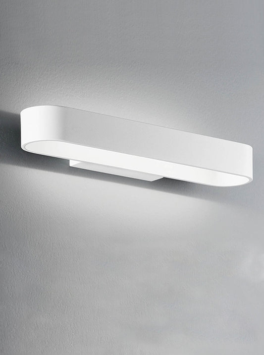 Franklite WB1039 White Metal LED Uplighter - ID 4837 - EX-DISPLAY