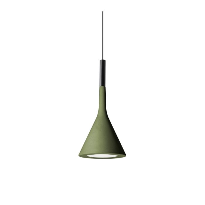 Foscarini Aplomb Pendant in Olive Green - 10m Drop