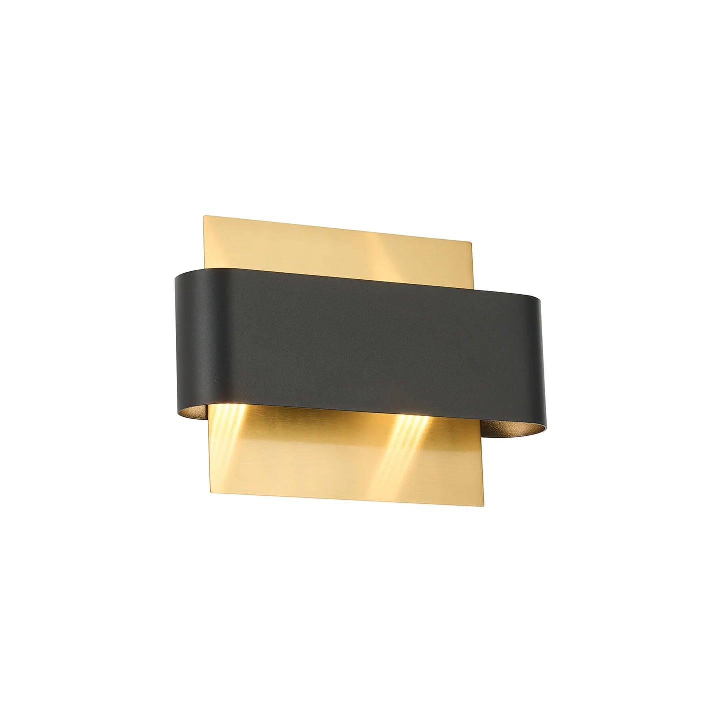 INS ID 12464 up+down wall light Brass Gold/Black-V2