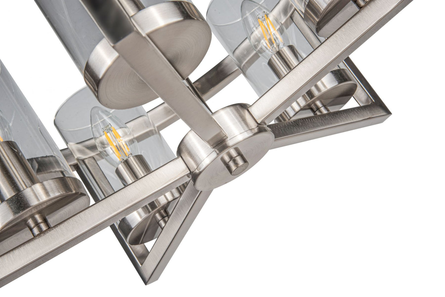 COS 5 Light Semi Flush Satin Chrome - ID 13320