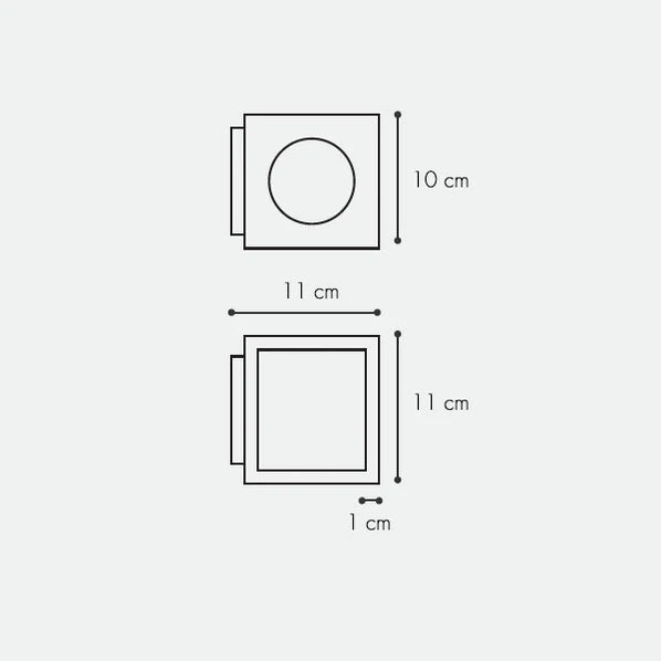 Icone CUBO 2.20 BI Wall Light - ID 5289 - EX-DISPLAY