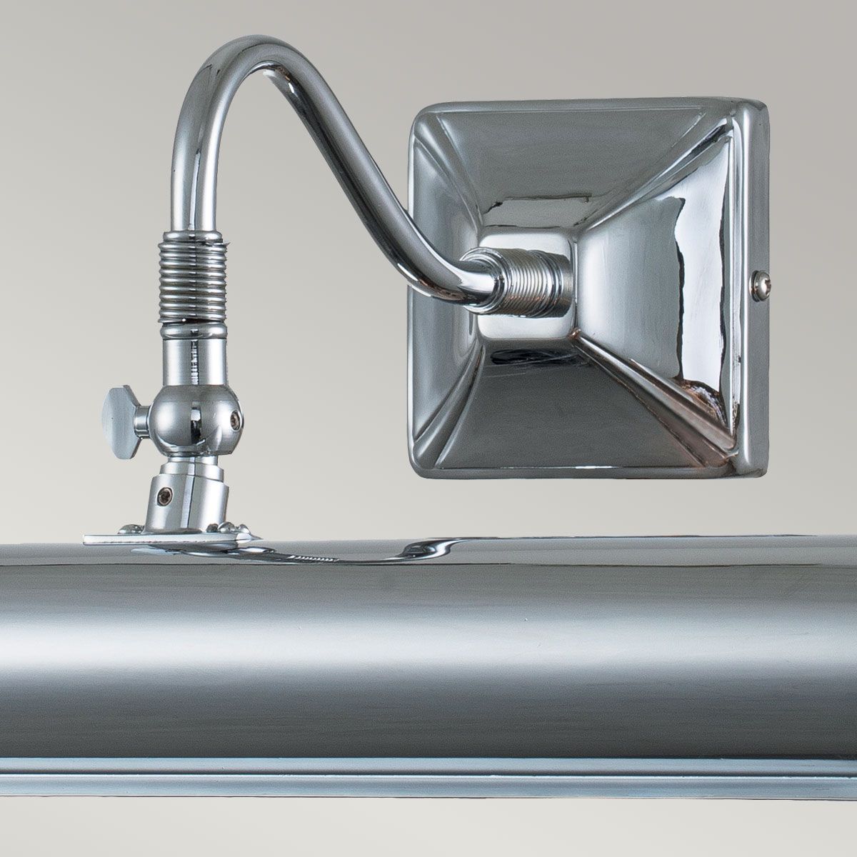 Nine Elms Polished Chrome Medium Picture Lights - ID 8301