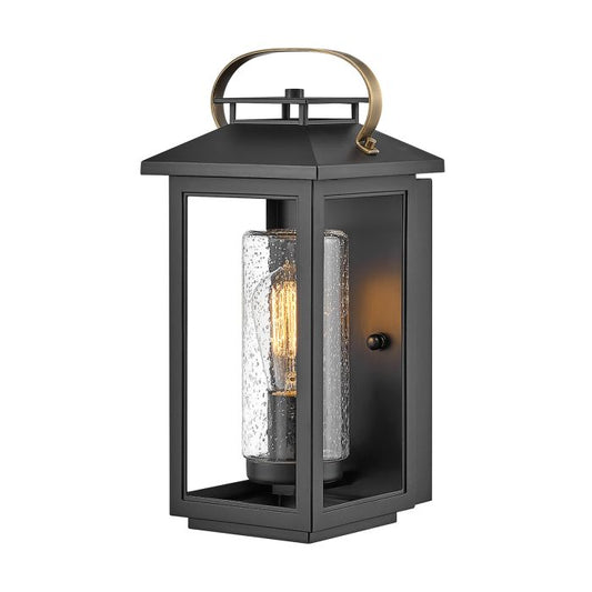 Small Wall Lantern in Black - ID 14294