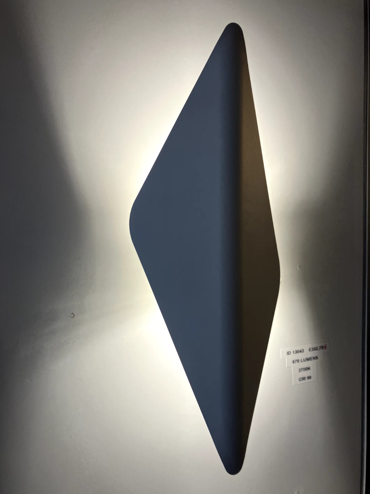 Grossmann KITO LED Two Lamp Wall Light in Matt White - ID 13043 - EX Display
