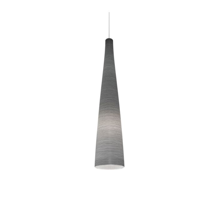 Foscarini Tite 1 Black Suspension Pendant - 10m Drop