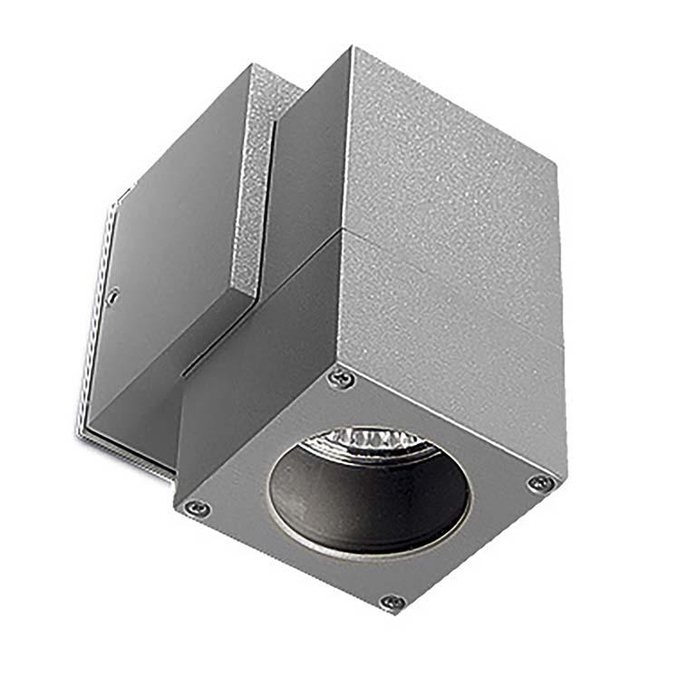 LEDS-C4 ICARO Grey Exterior Single Wall Spotlight - ID 252 - CLEARANCE