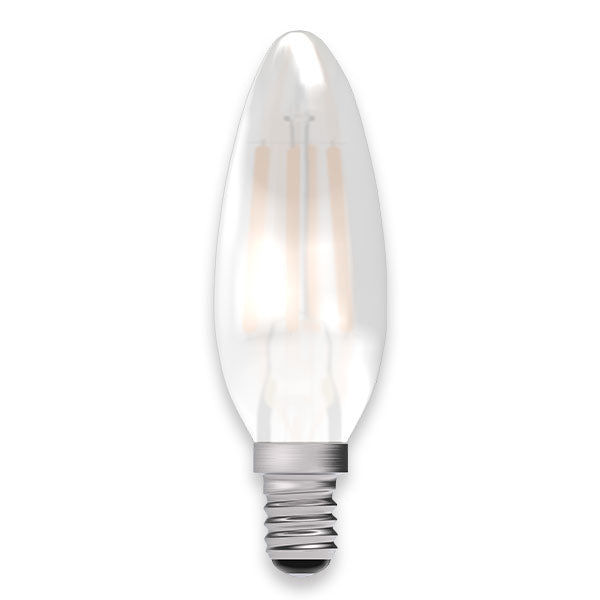 Opal Candle Lamp Warm White 4W LED E14 - ID 9775