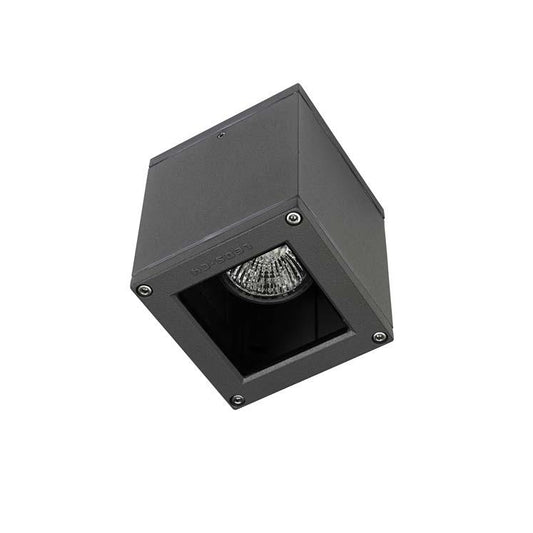 Blendon Grey Outdoor Flush Ceiling Light - ID 2710