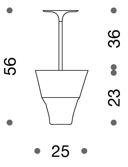 Lume 56cm Murano Glass Ceiling Light