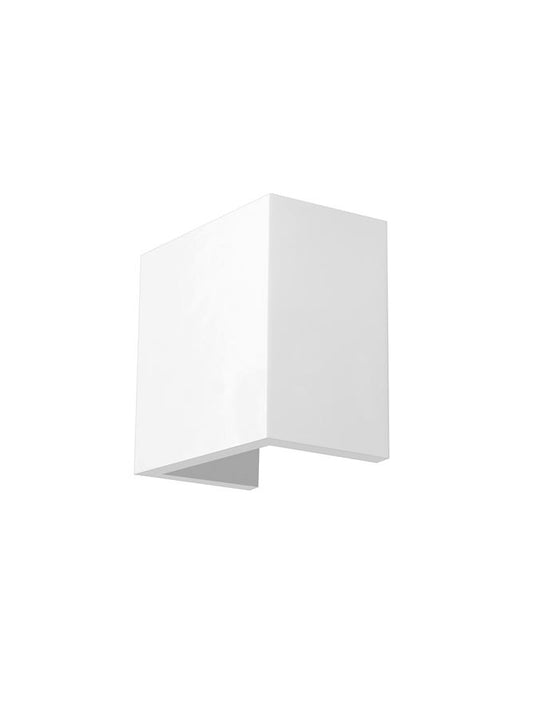 SAN Up & Down Light In White Gypsum - ID 10368