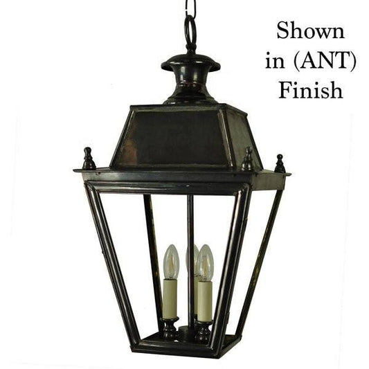 Classic Reproductions Balmoral Hanging Lantern (Large) w 3 Light cluster - London Lighting - 1