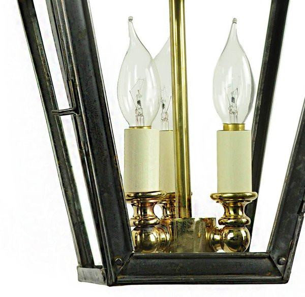 Classic Reproductions Balmoral Hanging Lantern (Small) with 3 Light cluster - London Lighting - 7