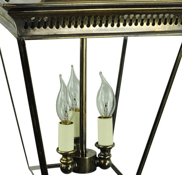 Classic Reproductions Pagoda 3 light Pendant (Medium) - London Lighting - 3