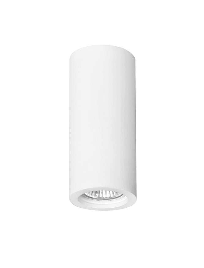 ORA Cylindrical Downlight In White Gypsum - ID 11383