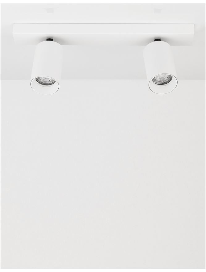 NL Sandy White Double GU10 spotlight - ID 11160