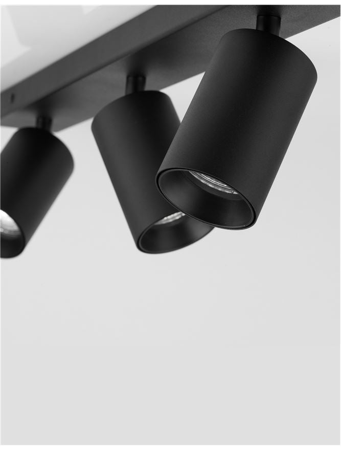 NL Sandy Black Triple Linear GU10 spotlight - ID 11161