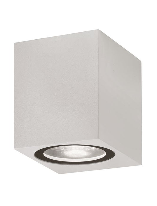 NER Compact Squared Edge White Outdoor Wall Down Light - ID 10825