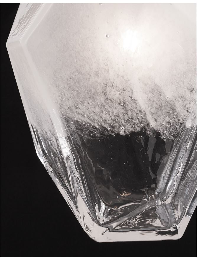 ICE Gradient Glass 5 Lamp Linear Bar Pendant Pendant - ID 10627