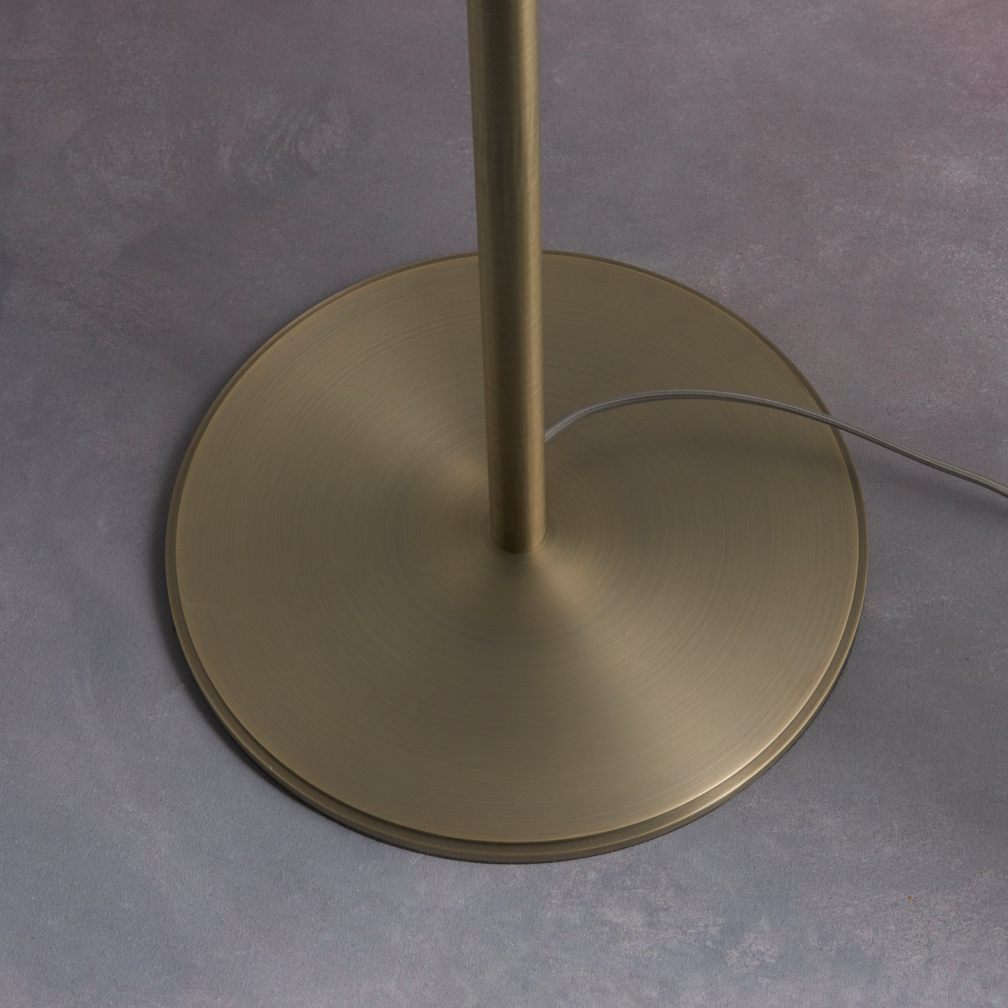 MBL Burwood Floor Lamp In Antique Brass - ID 11617