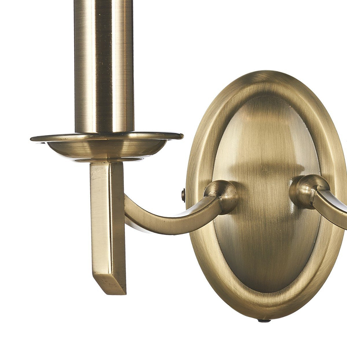 Ambassador Antique Brass 2 Lights Wall Bracket - London Lighting - 3