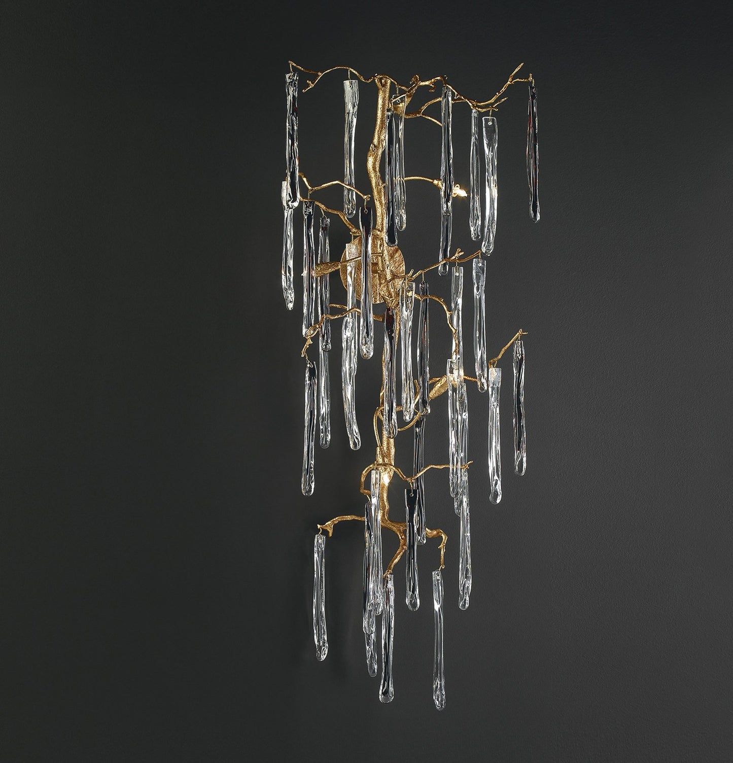 Serip Glamour Vertical Bespoke Wall Sconce - London Lighting - 1