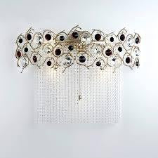 Serip Diamante 6 Bespoke Wall Sconce - London Lighting - 1