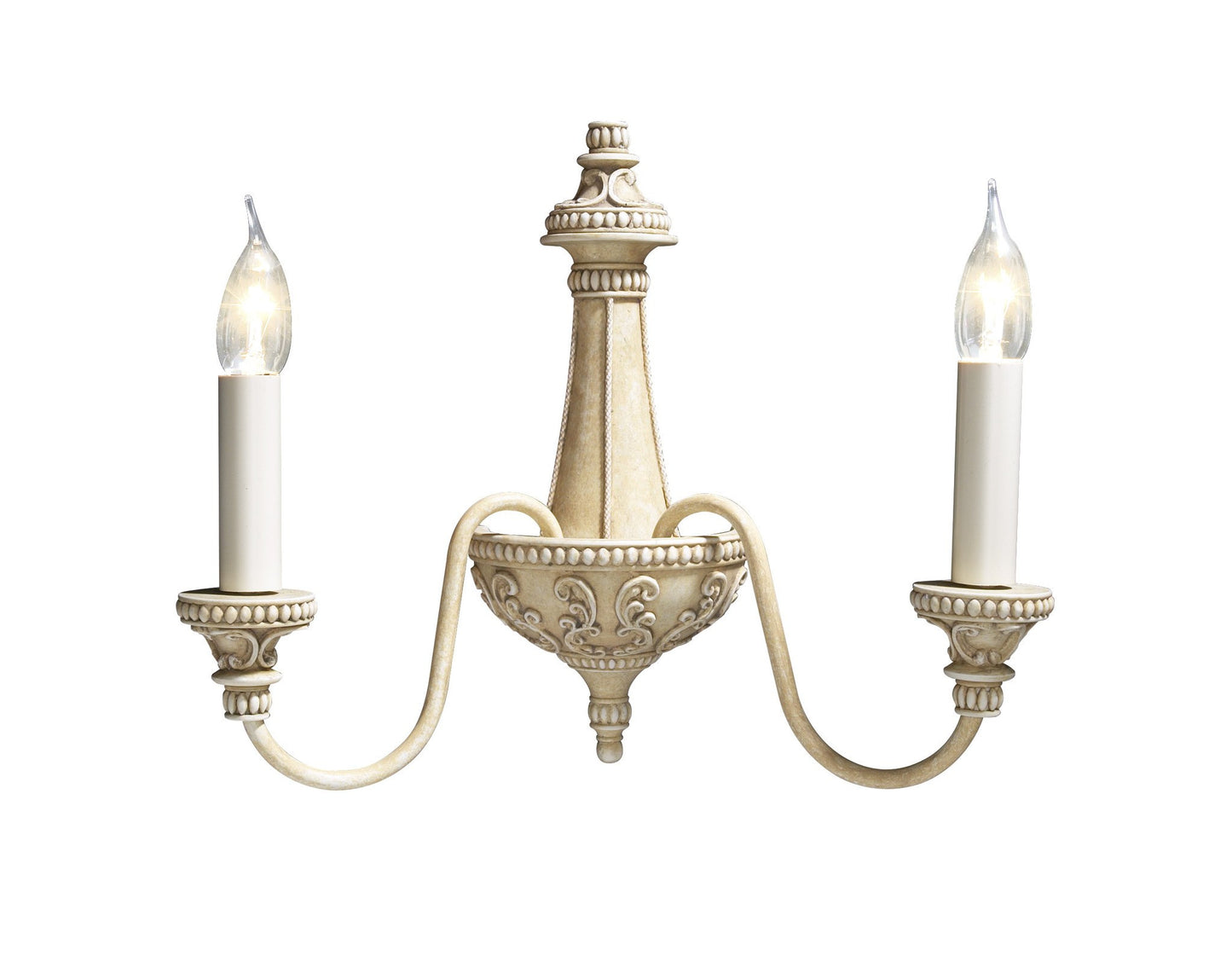 Bailey Cream Wall Light - London Lighting - 1