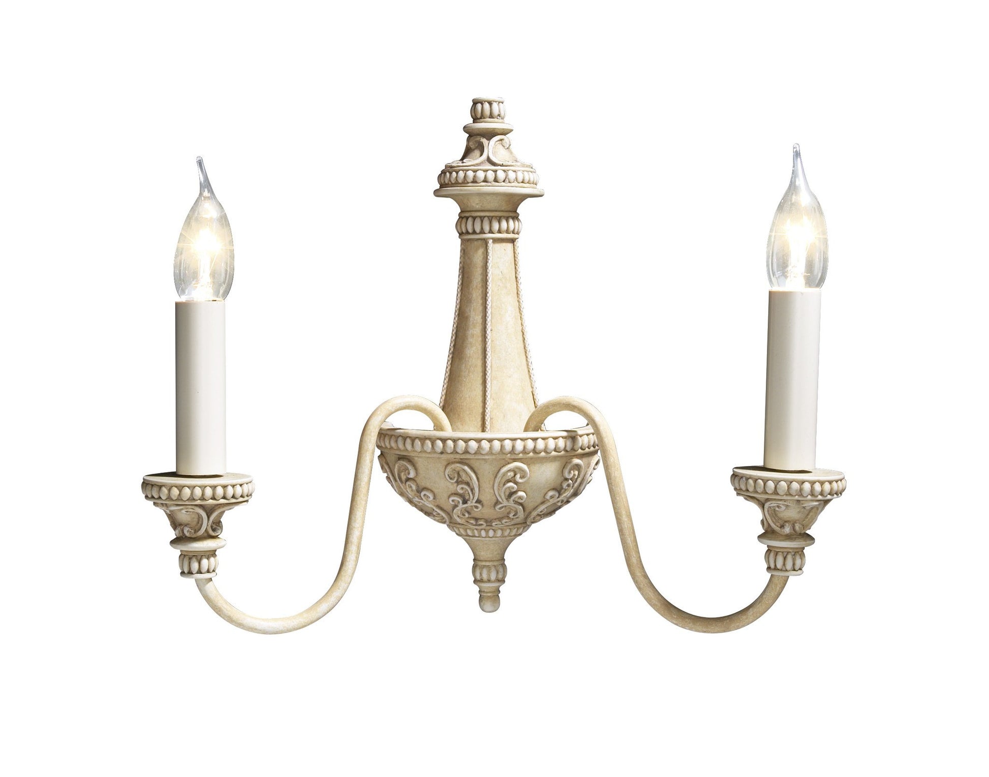 Bailey Cream Wall Light - London Lighting - 1