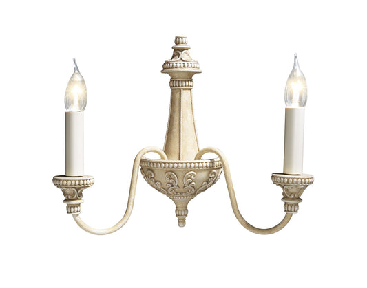 Bailey Cream Wall Light - London Lighting - 1