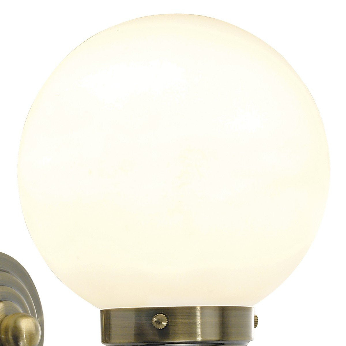 Barclay Antique Brass 1 Light Wall Bracket - London Lighting - 3